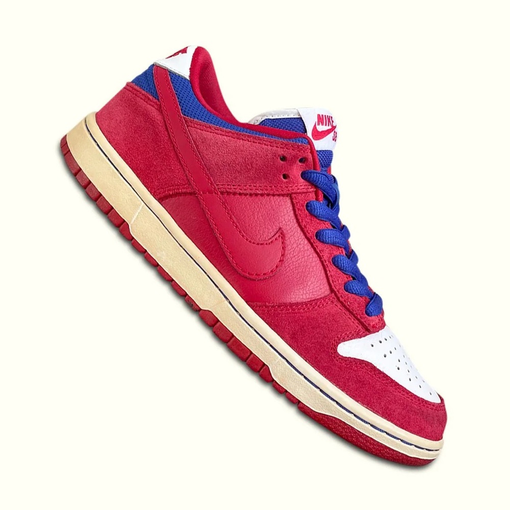 Nike Red and Blue Sneakers